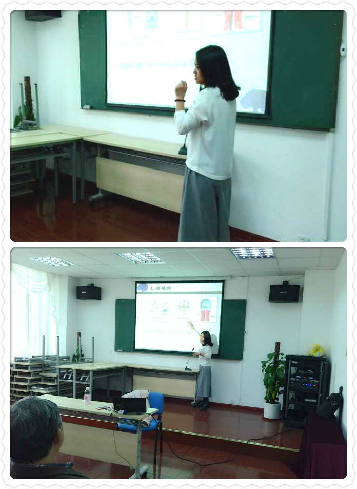 科学商店搭平台，社区讲座送健康――针推麻豆网研究生参加社区健康主题宣讲活动